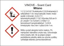 VINOVE Scented Card Air Freshener - Milano Scent (3)