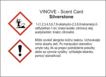 Lufterfrischer VINOVE Scented Card – Duft „Silverstone“ (4)