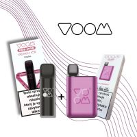Elektronická cigareta VOOM POD MOD 800 - Mix Berry 20mg +náplň Peach 1000