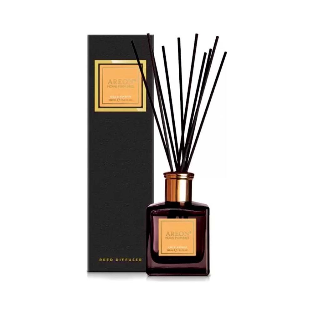 Aróma difuzér Areon Home Perfume Sticks 150 ml - vôňa Gold Amber, edícia Premium