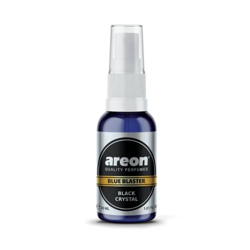 Areon Blue Blaster Spray Lufterfrischer 30 ml – Duftnote „Black Crystal“