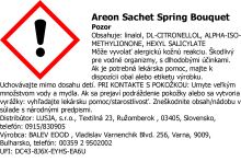 Lufterfrischer geeignet für Kleiderschränke Areon Sachet, Duft Frühling Bouquet (2)