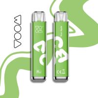 Elektronická cigareta VOOM MESH Clear - Sour Apple 800 potiahnutí 20mg