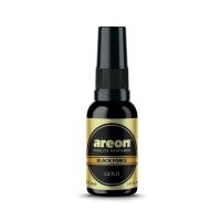 Osviežovač vzduchu Areon Black Force Spray 30 ml - vôňa Gold