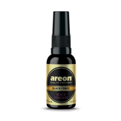 Areon Black Force Spray Air Freshener, 30 ml - Black Fougère Scent