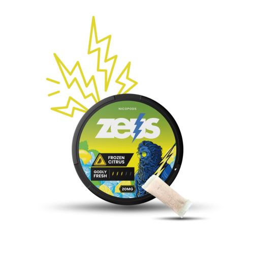 Nikotínové vrecká  ZEUS Frozen Citrus 20mg