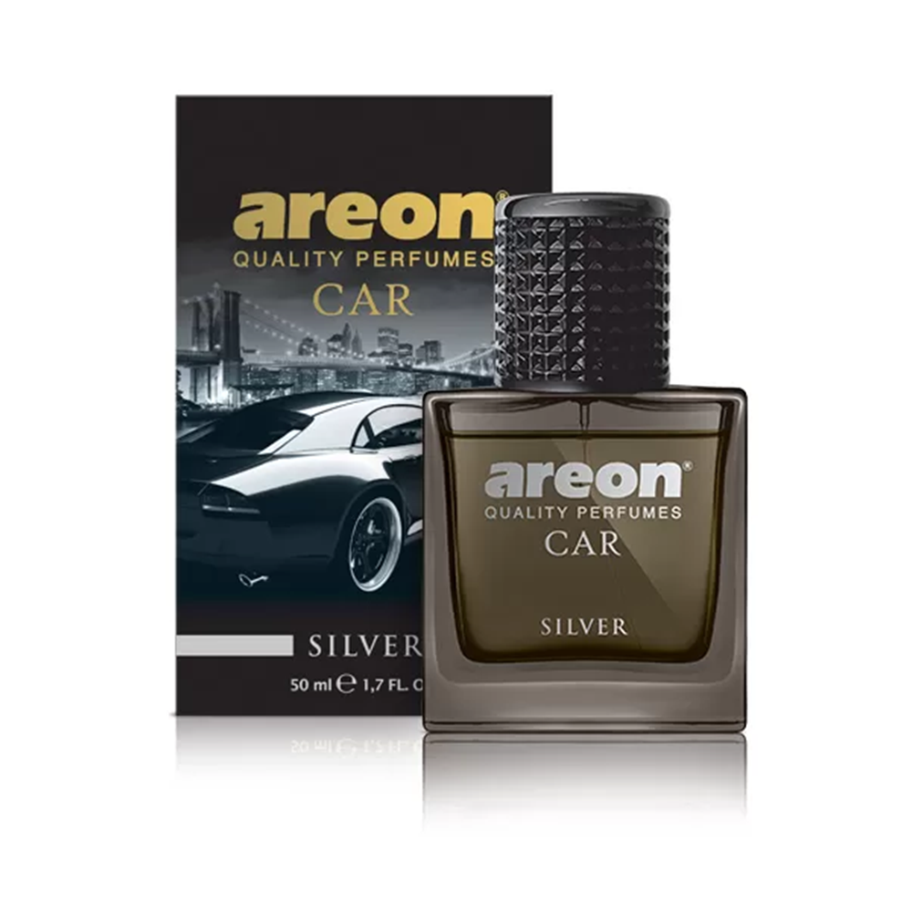 Autoparfém Areon Car Perfume – vôňa Silver, 50 ml