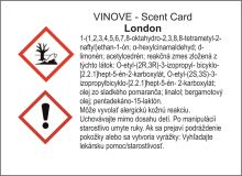 VINOVE Scented Card Air Freshener - London Scent (4)