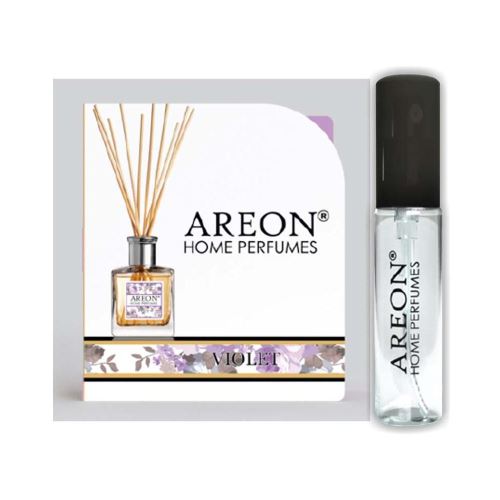 Tester for aroma diffuser Areon Sticks - fragrance Violet, 3 ml