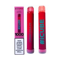 Elektronická cigareta #iCUBE 1000 - Cherry Cola Ice 20mg (1)
