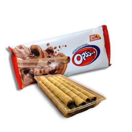 Wafer tubes filled with cocoa-nut cream 90g