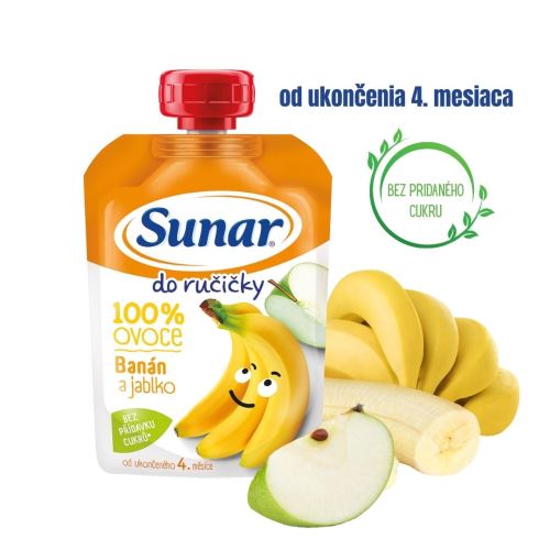 Sunar Do ručičky - banana 100g